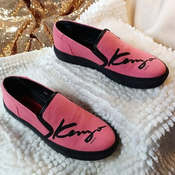 NIB Kenzo Paris Canvas Shoes New In box - Picture 1 of 14
